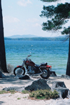 Motorcycle, Near West Point, Braun Bay